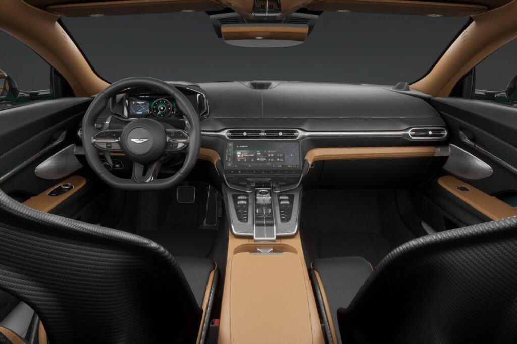 2025 aston martin vanquish Interior