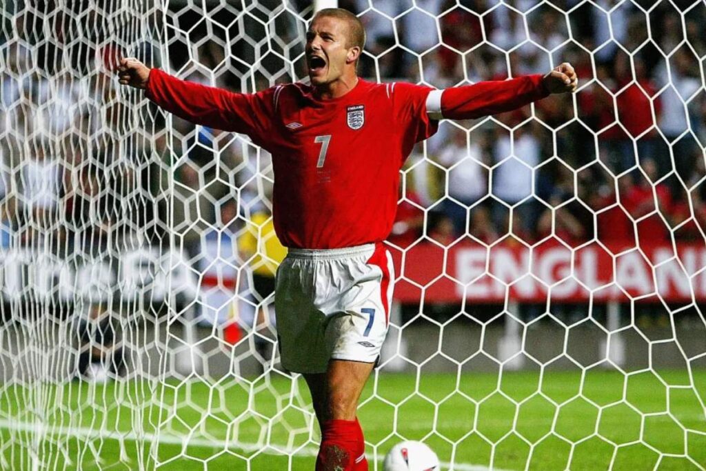 David Beckham as England Superstar