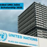 UNU Joint Masters Scholarship 2025